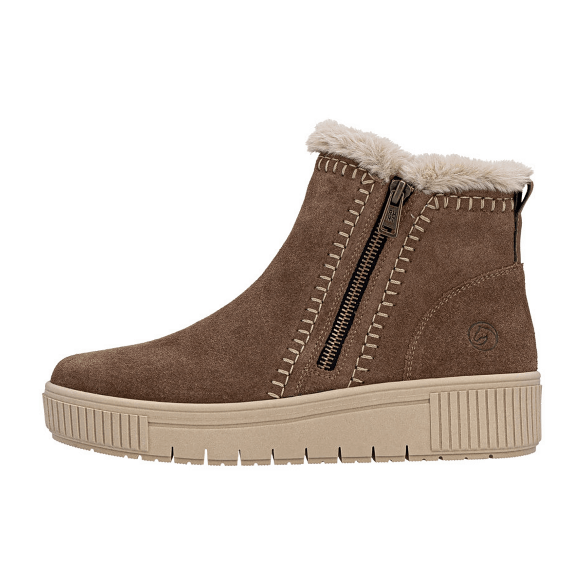 Remonte Women's Brown Ankle Boots - Stylish Ankle Boots for Everyday Wear