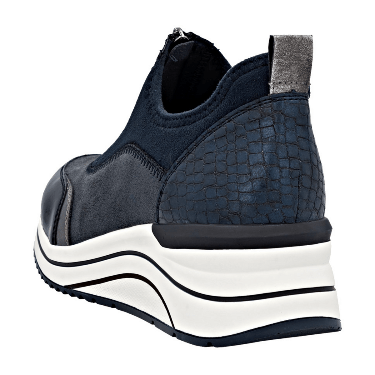 Remonte Women's Blue Slip-On Shoes