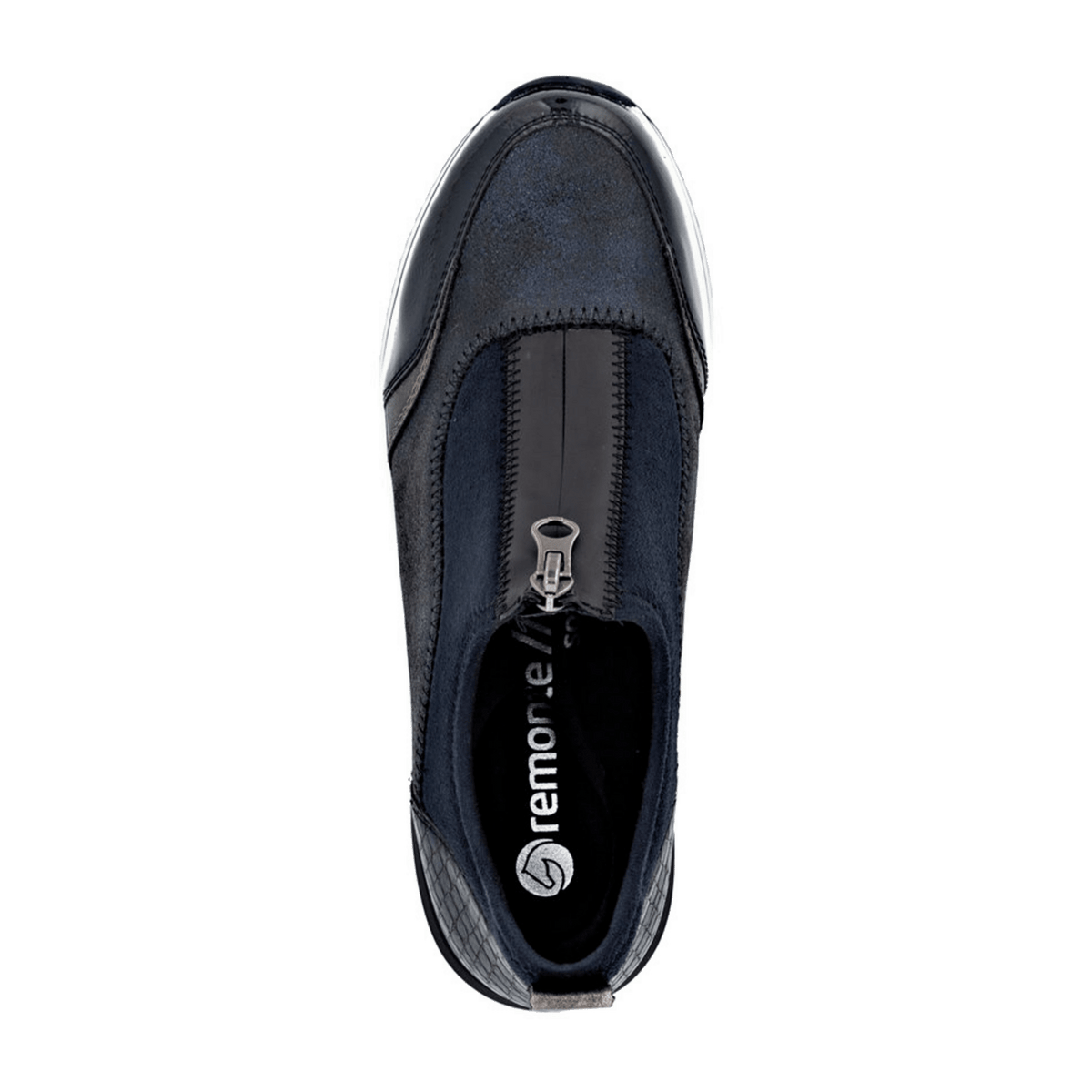Remonte Women's Blue Slip-On Shoes