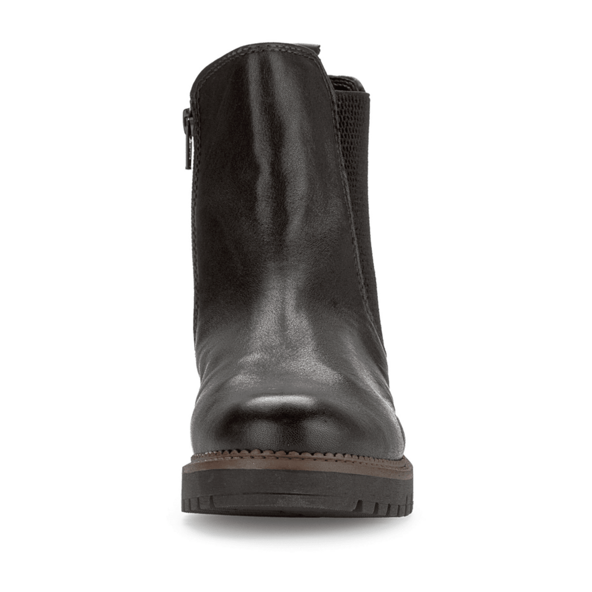 Gabor Comfort Women's Chelsea Boots Black Leather Extra Width