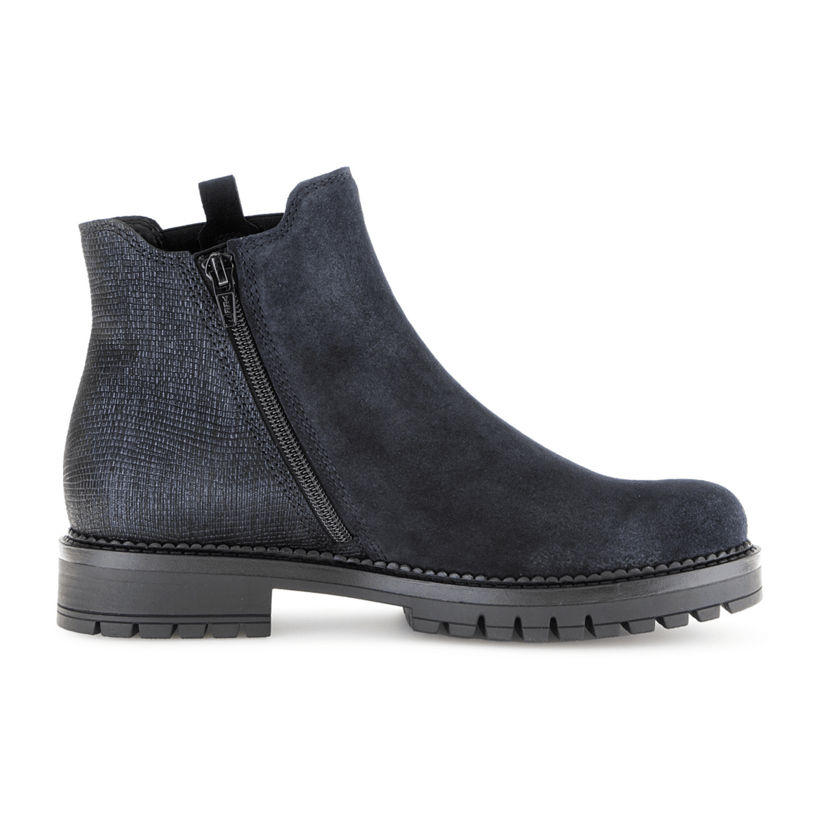 Gabor Women's Blue Ankle Boots H-Wide Fit 72.720.46