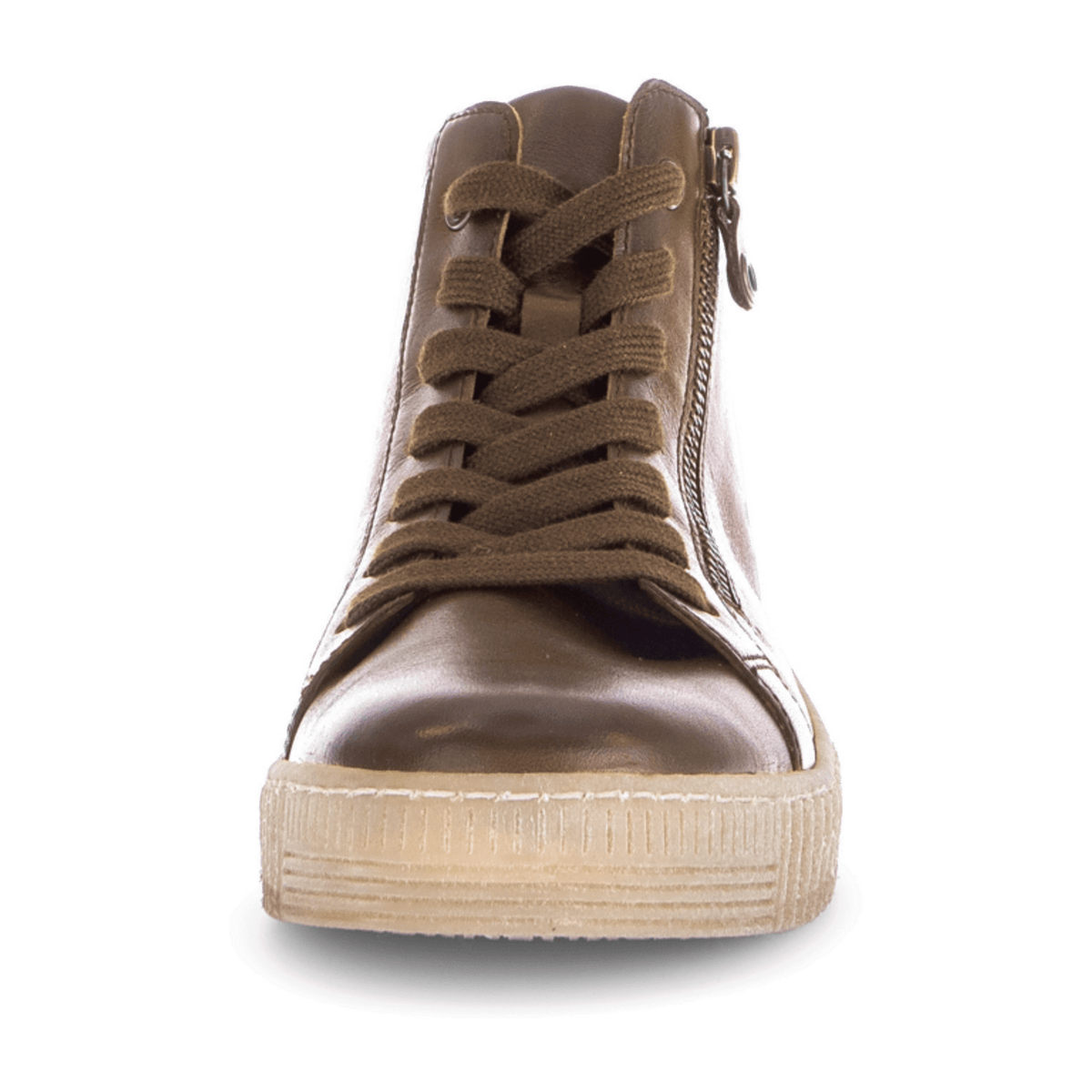 Gabor Women's High-Top Trainers Saddle 24 Smooth Leather
