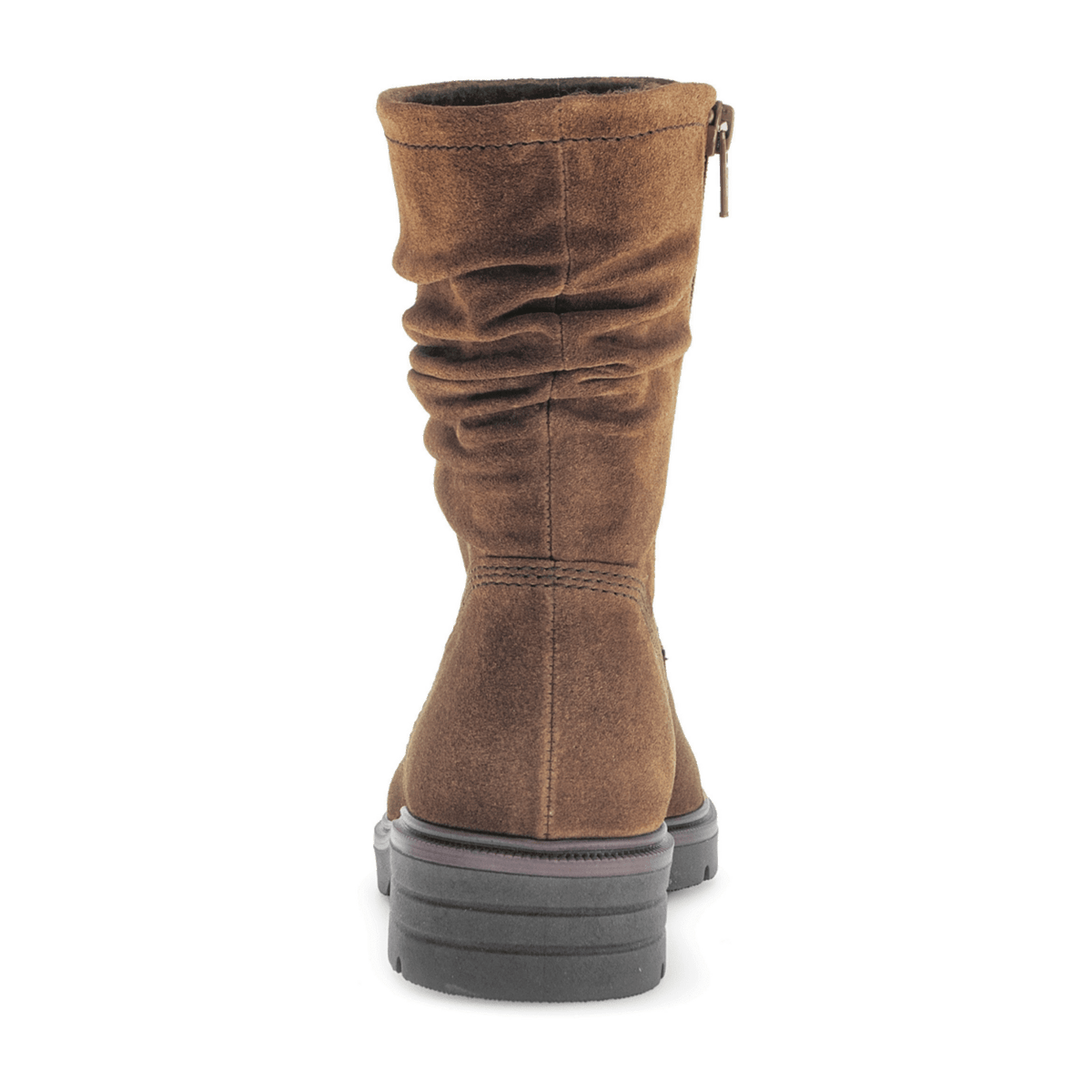 Gabor Women's Chelsea Boots - Whisky Suede Ankle Boots with Best Fitting