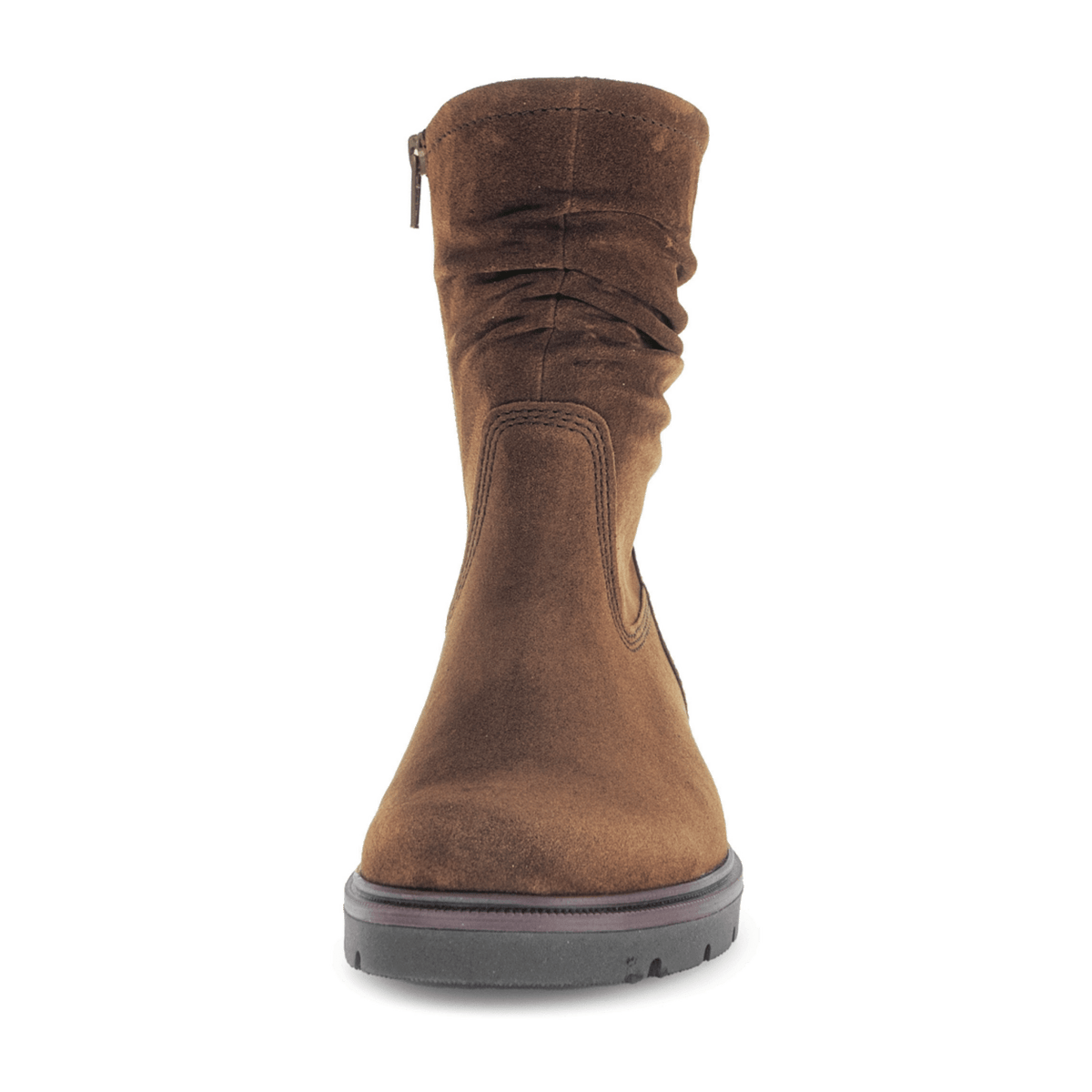Gabor Women's Chelsea Boots - Whisky Suede Ankle Boots with Best Fitting