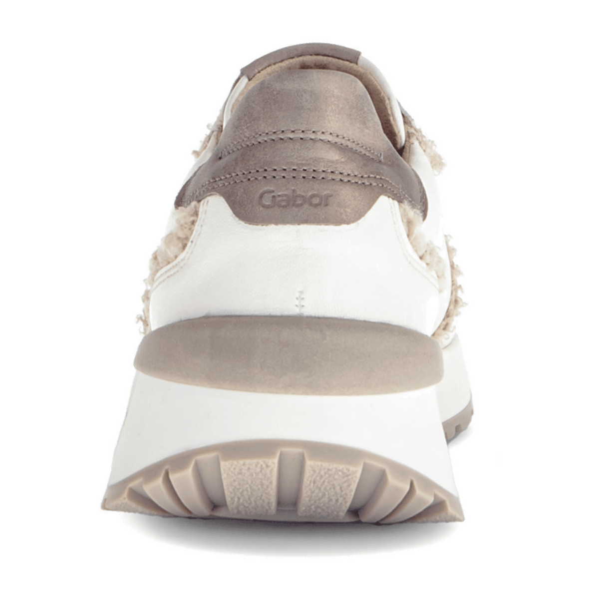 Gabor Women's Low-Top Sneakers - Comfort Lace-Up Shoes in Rose Latte