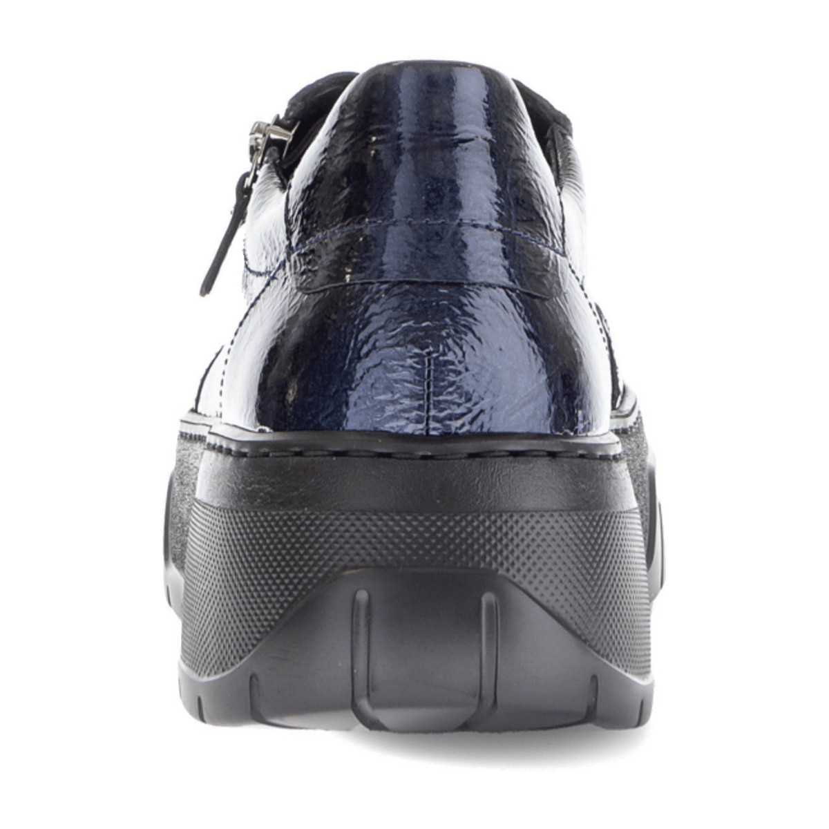 Gabor Women's Low-Top Sneakers Dark Blue Patent Leather