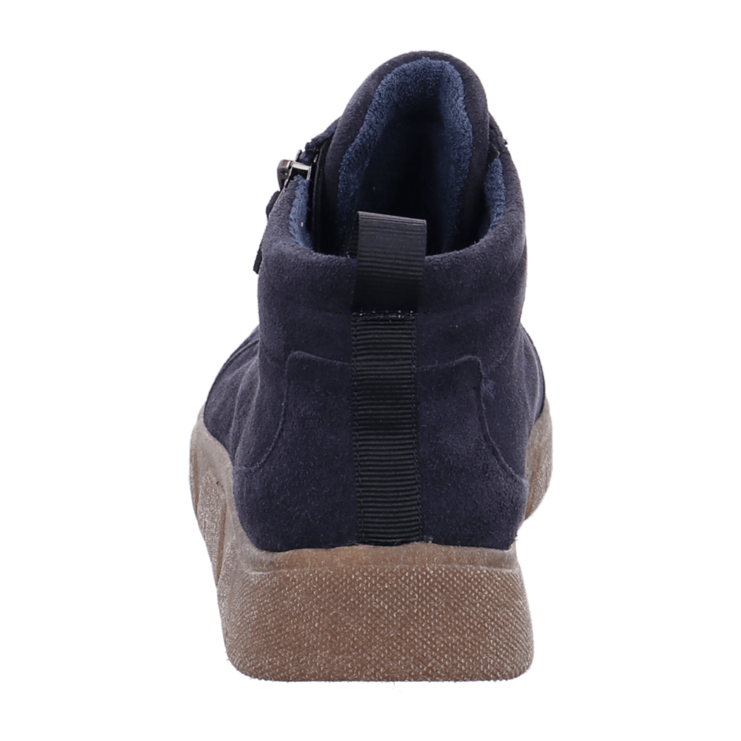 Ara 24453 Women's Leather Lace-Up Boots in Blue with Warm Fleece Lining - Bartel-Shop