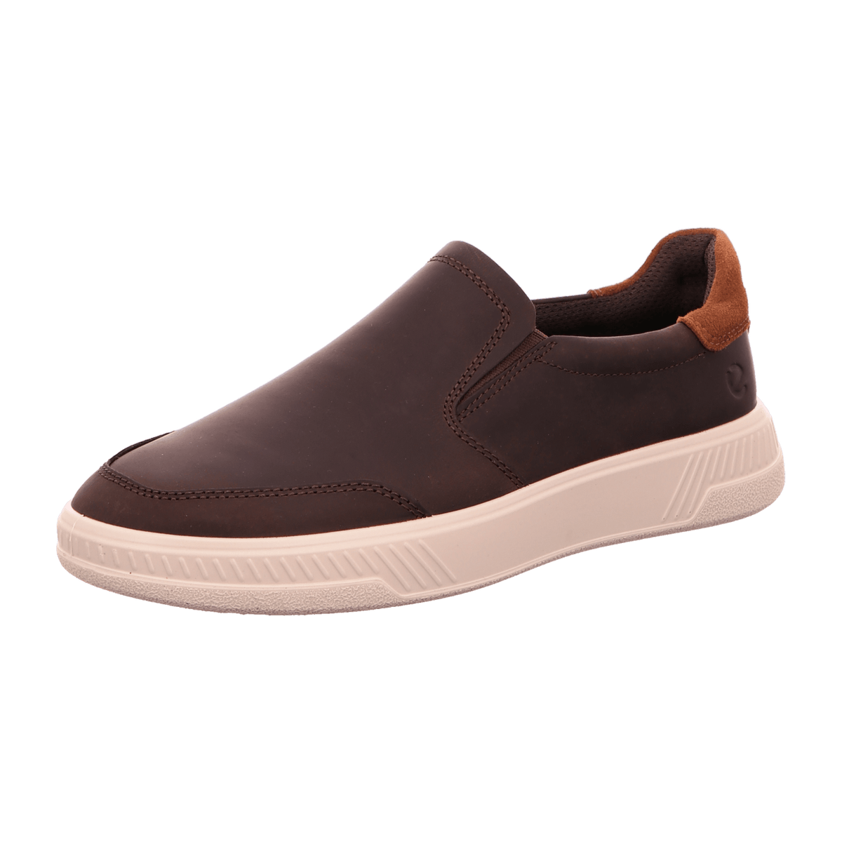 ECCO Move Slip On Men's Leather Sneaker Brown