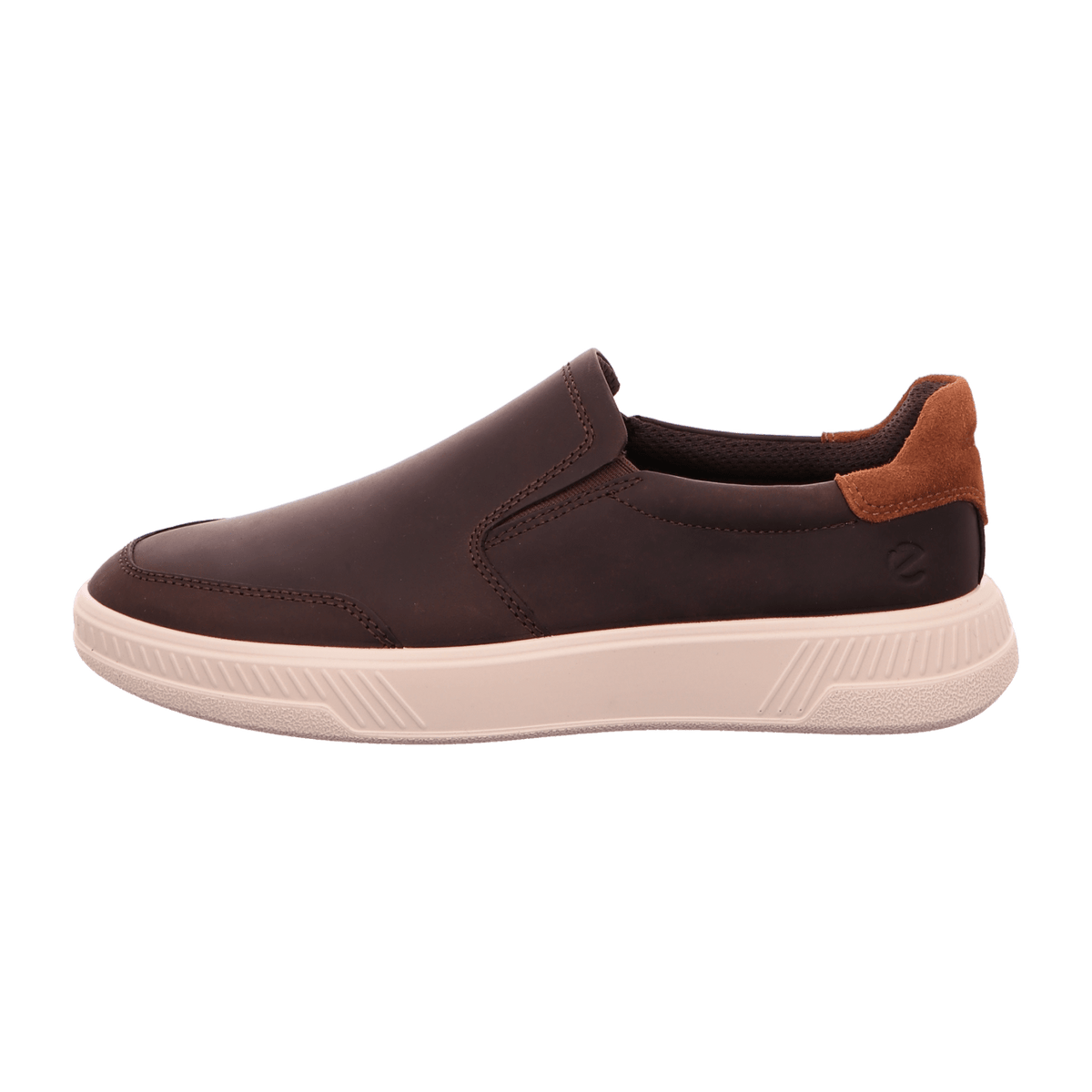 ECCO Move Slip On Men's Leather Sneaker Brown
