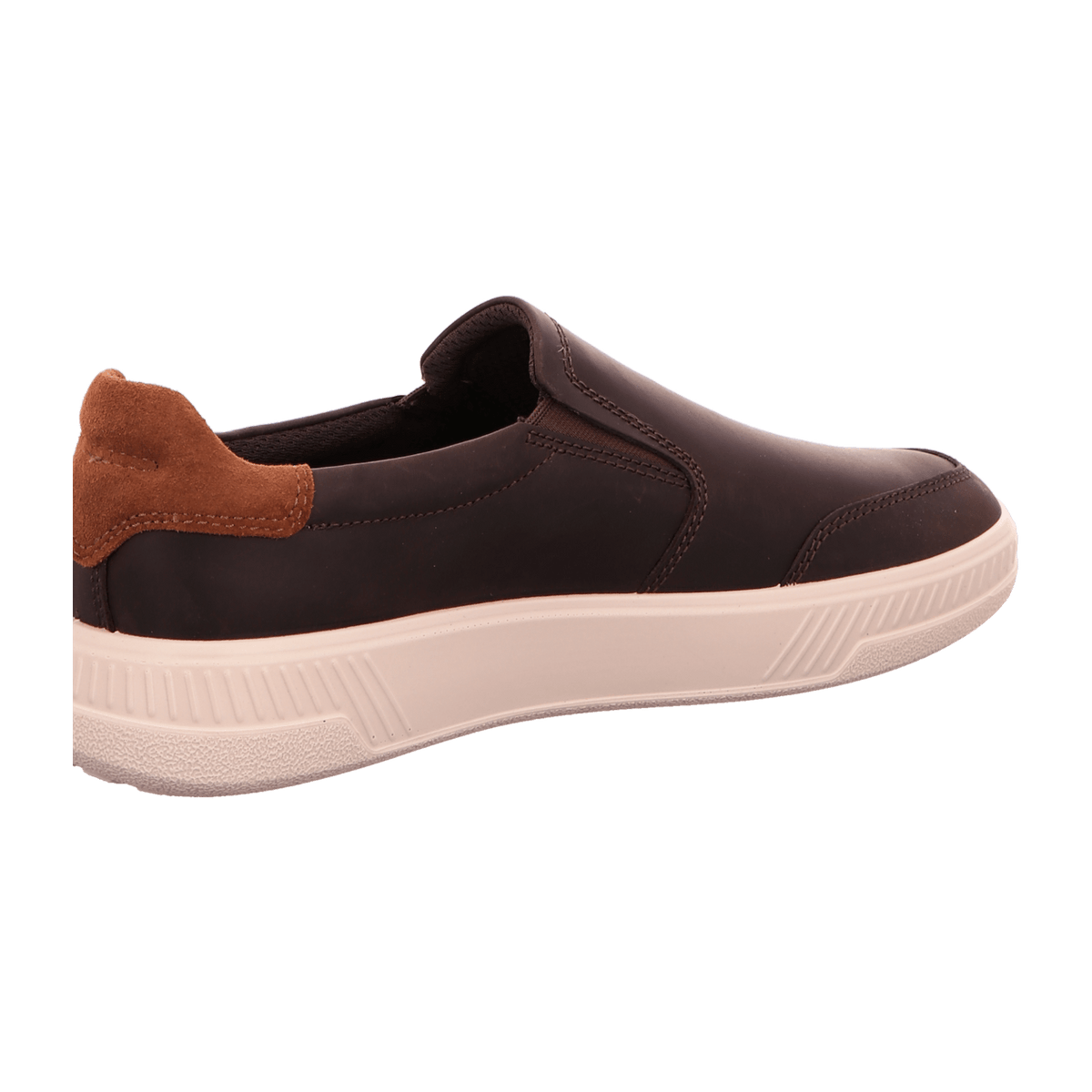 ECCO Move Slip On Men's Leather Sneaker Brown