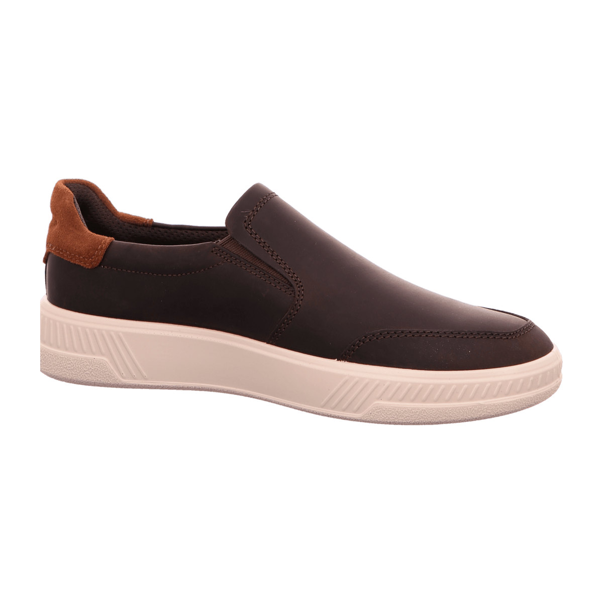 ECCO Move Slip On Men's Leather Sneaker Brown