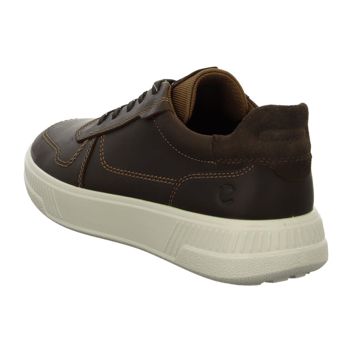 ECCO Move Casual Men's Lace Up Sneaker - Camel Brown Leather
