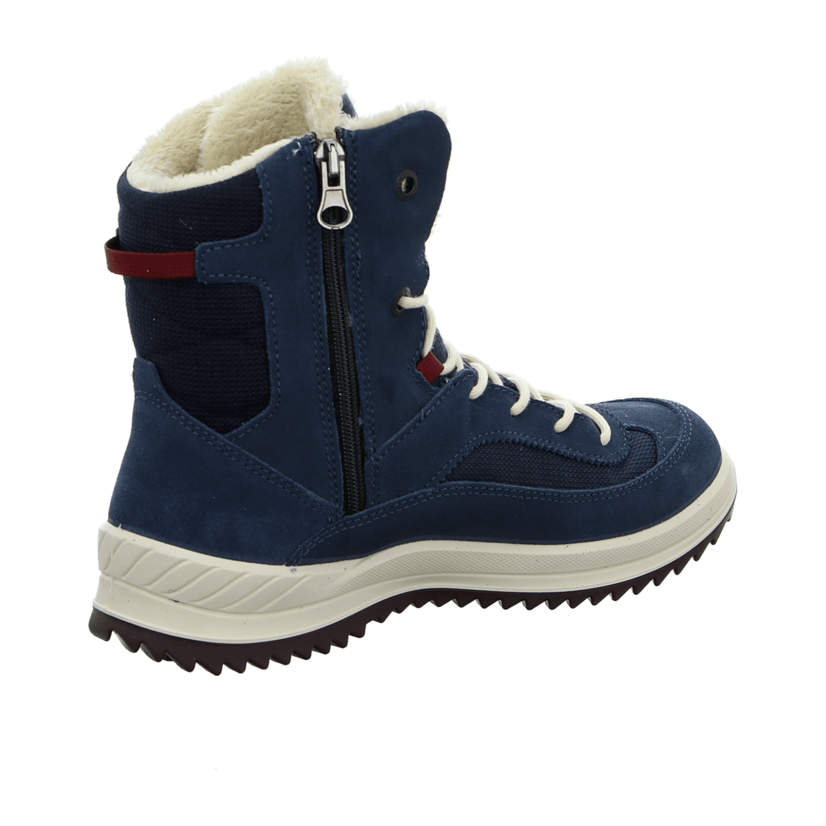 LOWA ELLA GTX HI JR Kids Boots Navy Red Waterproof