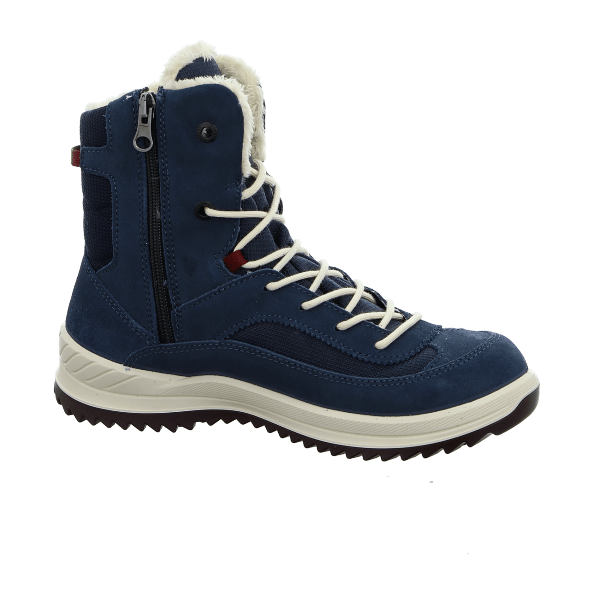 LOWA ELLA GTX HI JR Kids Boots Navy Red Waterproof