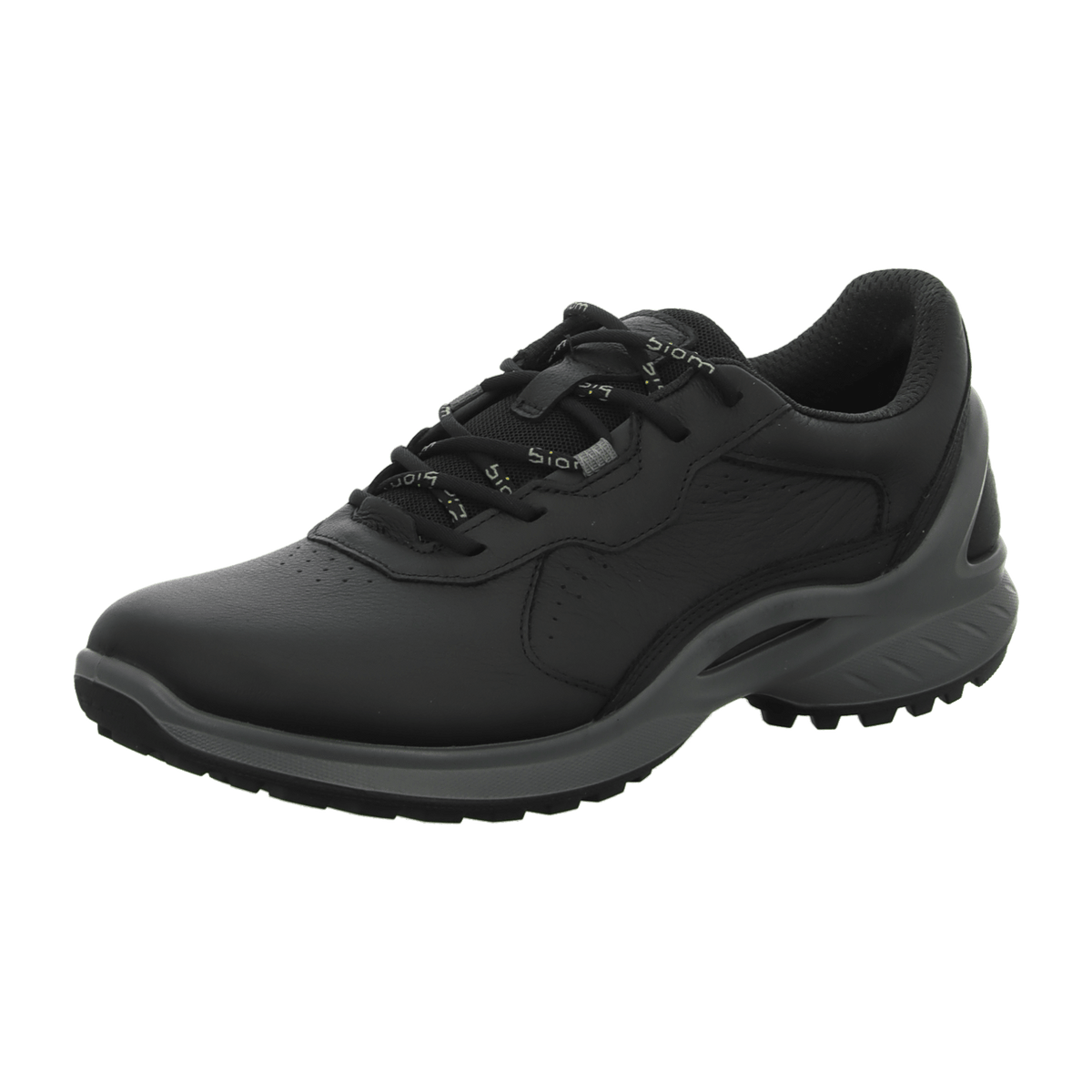 ECCO Biom Energi Men's Lace Up Walking Sneaker Black Leather