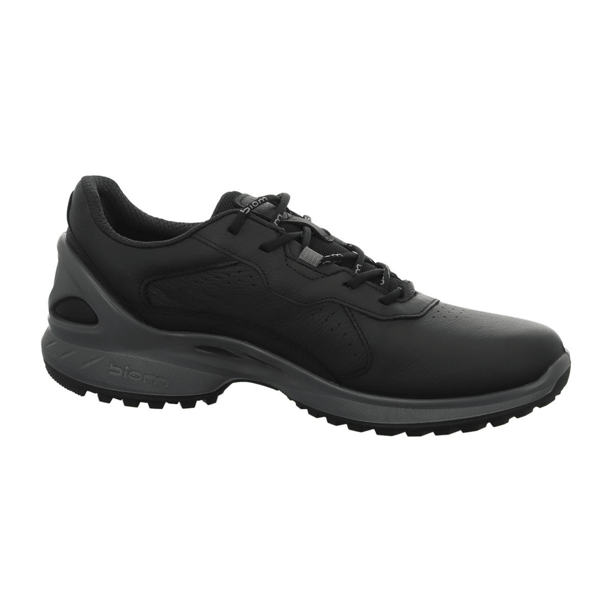 ECCO Biom Energi Men's Lace Up Walking Sneaker Black Leather