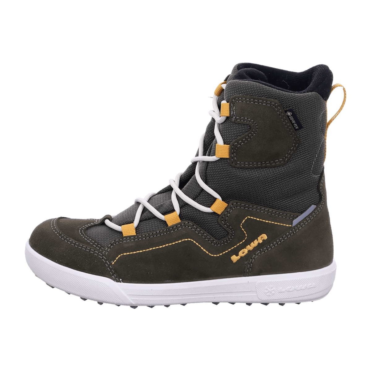LOWA RAIK 2 GTX HI JR Kids Boots - Waterproof Olive Snow Boots