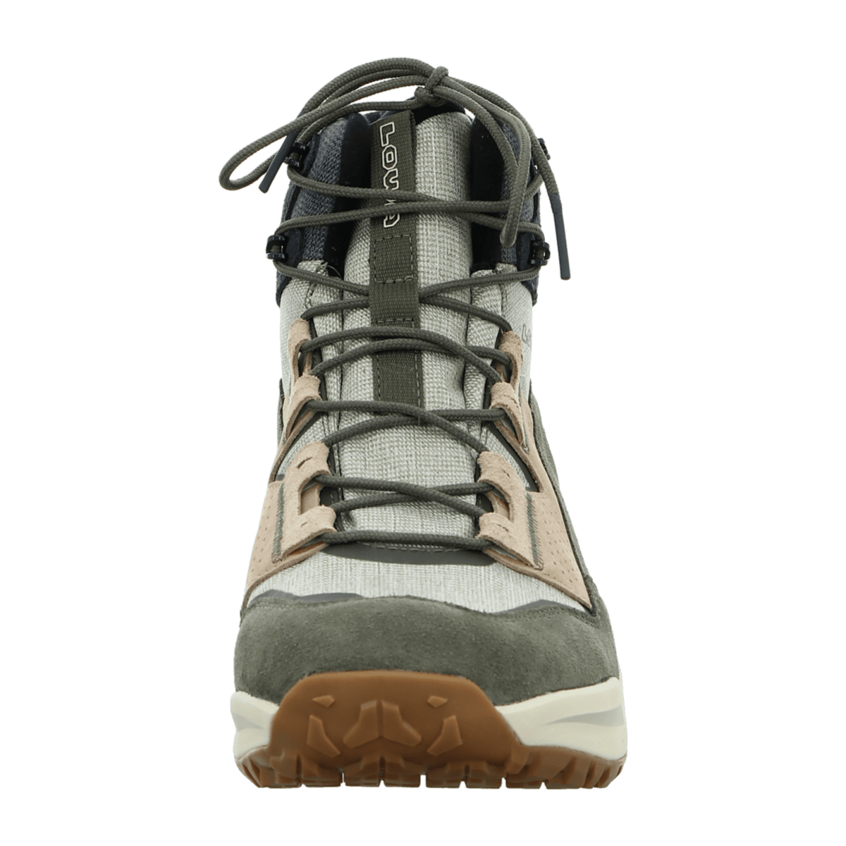 LOWA Kaloya GTX Mid Men's Hiking Shoes Navy Olive Suede