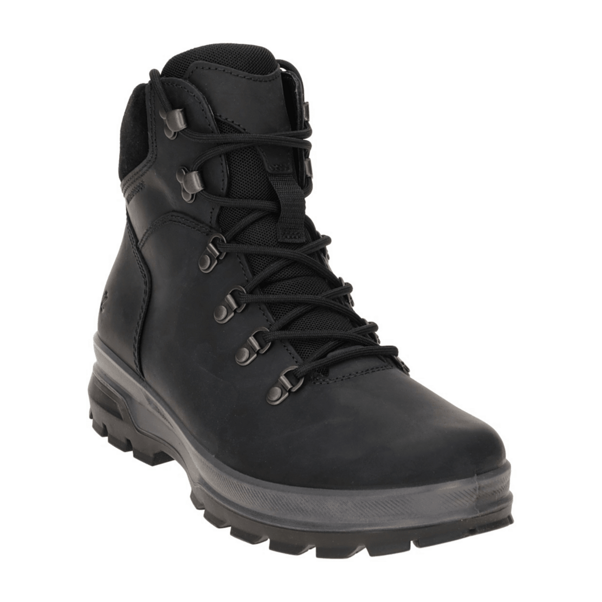 ECCO Rugged Track Men's Waterproof Leather Boots Black
