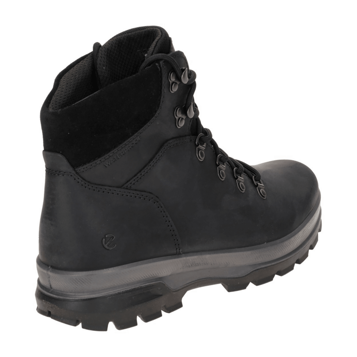 ECCO Rugged Track Men's Waterproof Leather Boots Black