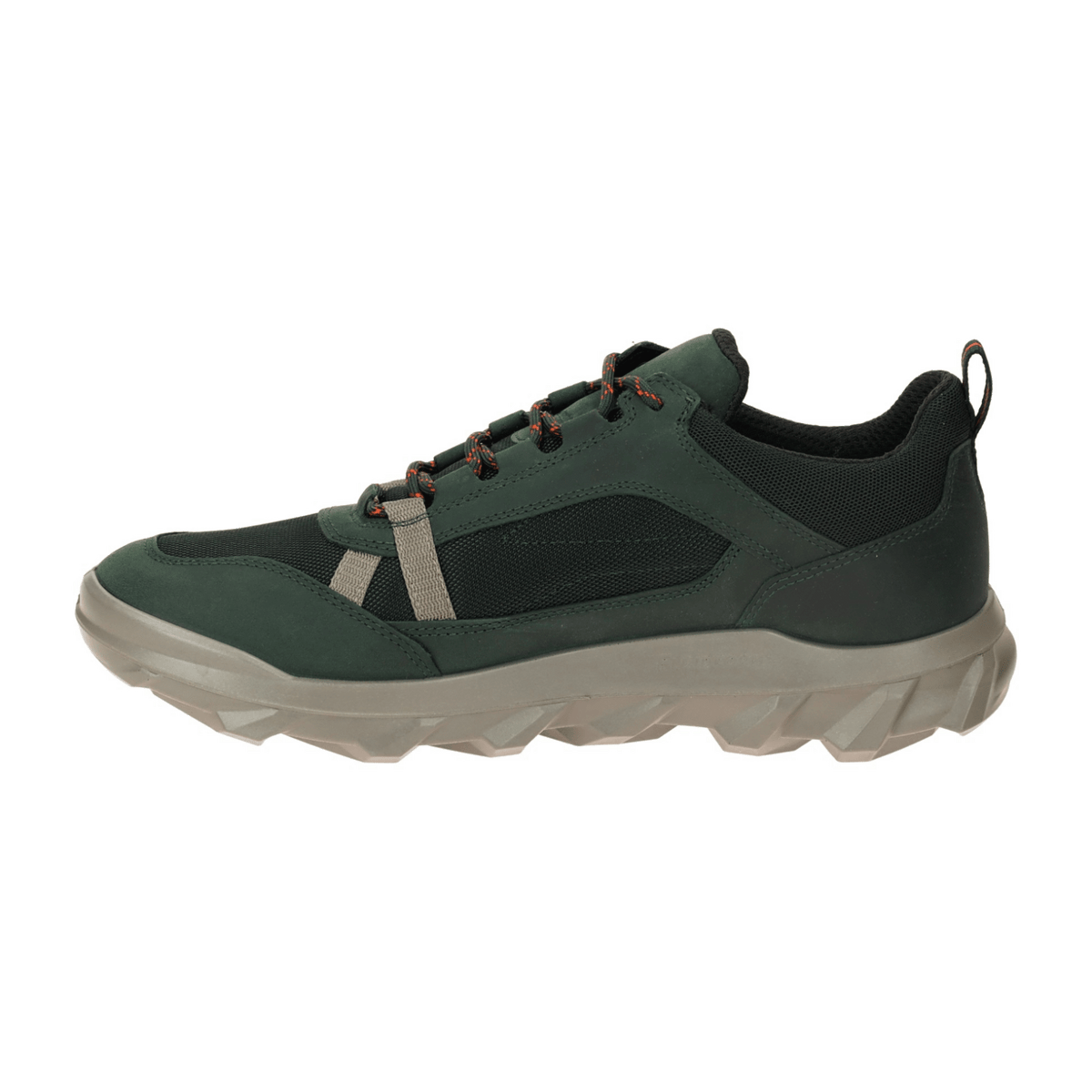ECCO MX Men's Green Sneakers - Waterproof Leather Sport Shoes