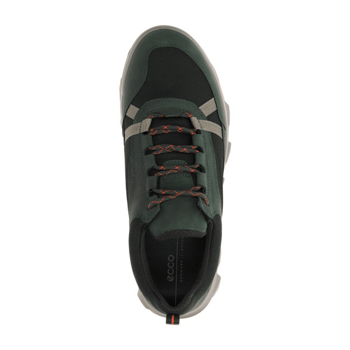 ECCO MX Men's Green Sneakers - Waterproof Leather Sport Shoes