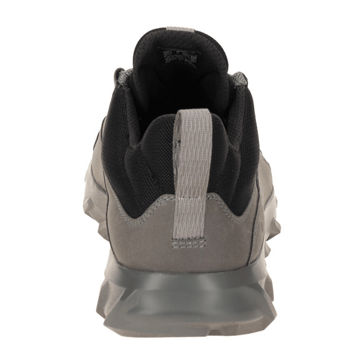 ECCO MX Men's Sneakers - Gray Nubuck Outdoor Shoes with Slip Resistant Sole