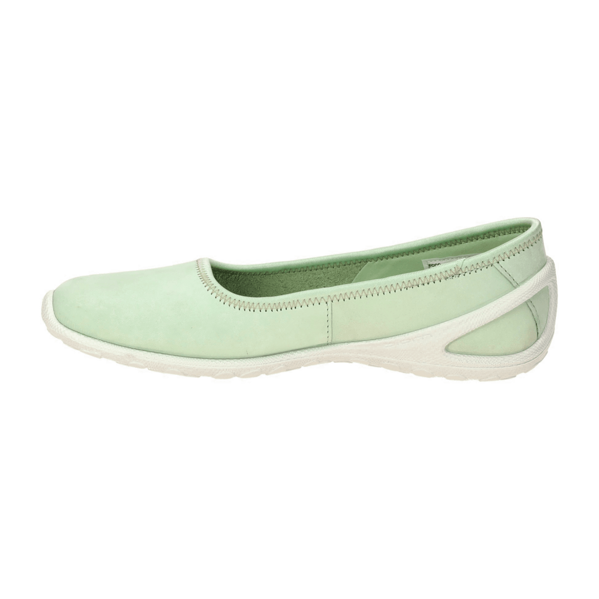 ECCO BIOM LITE Women's Slip-On Flats - Matcha Green Nubuck