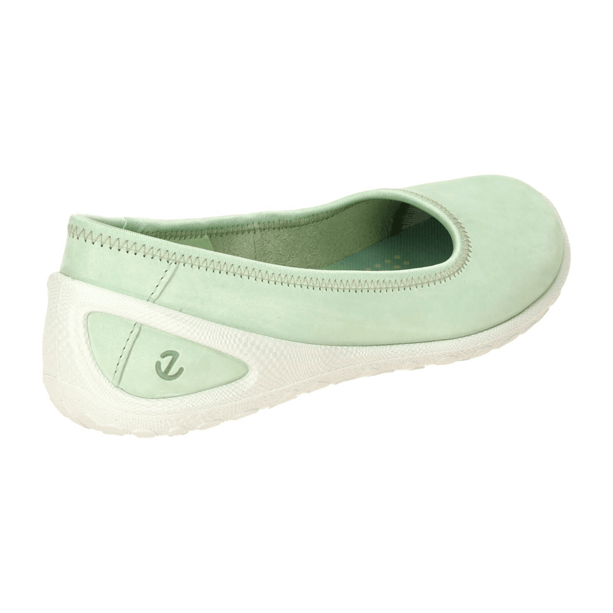 ECCO BIOM LITE Women's Slip-On Flats - Matcha Green Nubuck