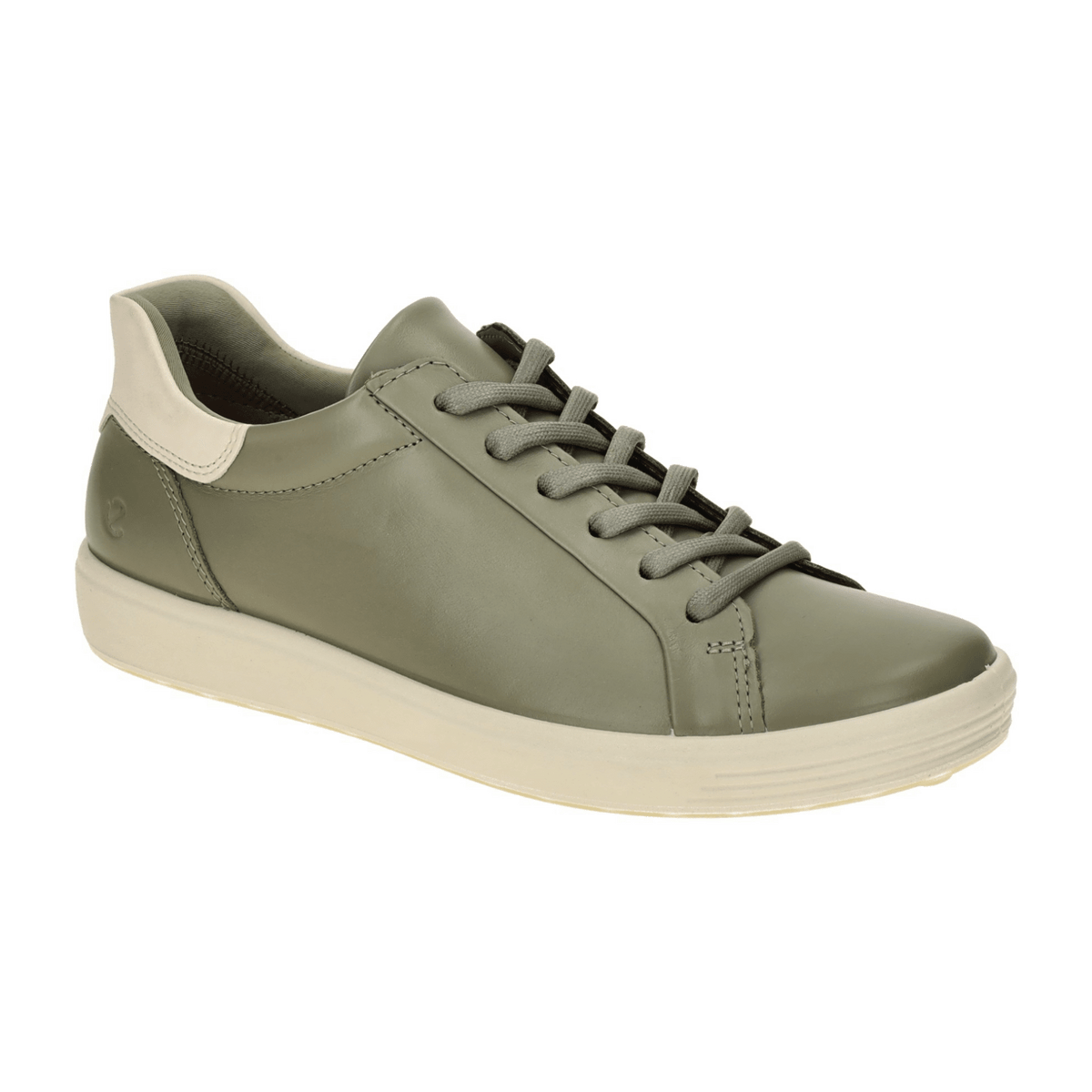 ECCO Soft 7 Easy Slip Lace Women's Sneakers Olive
