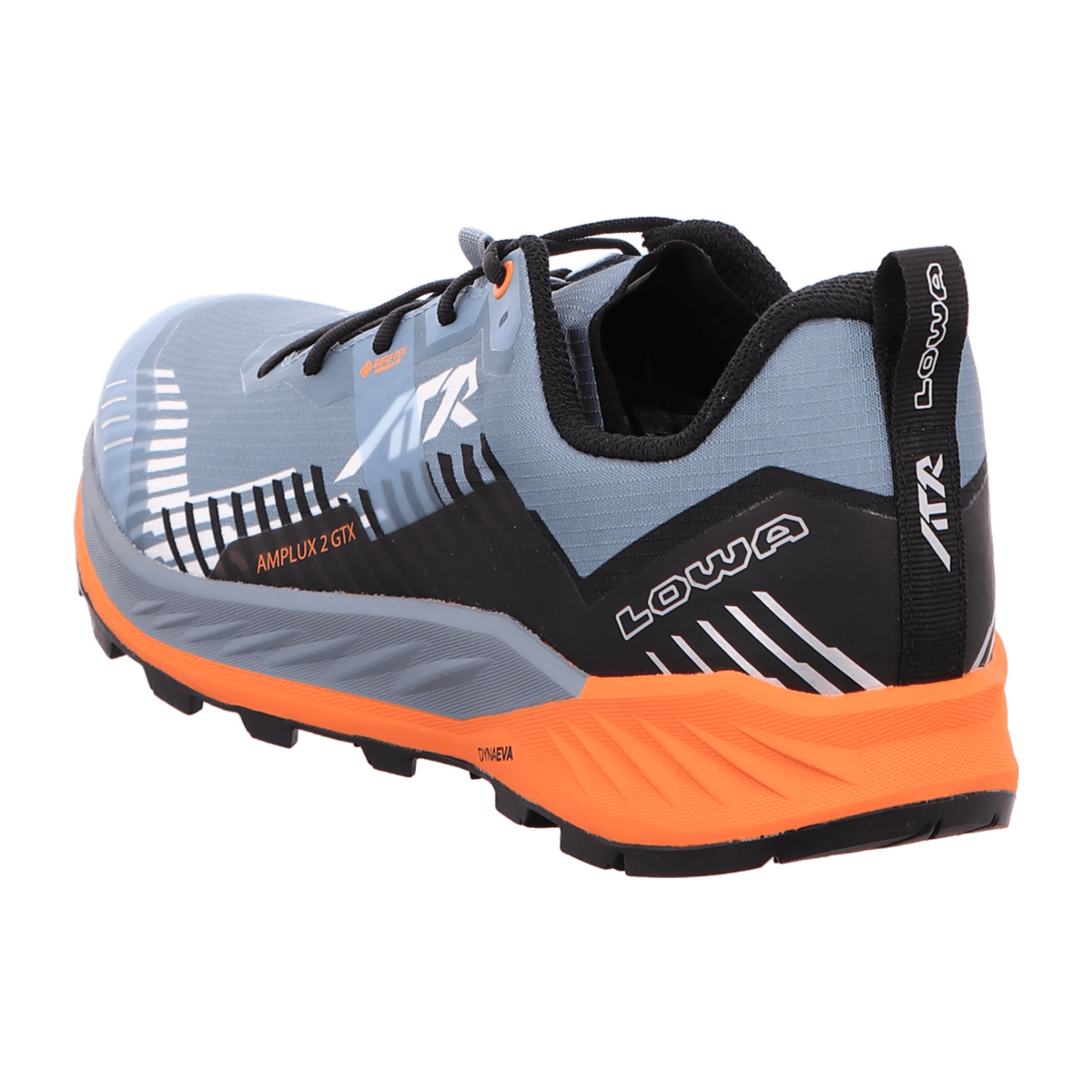 LOWA Amplux 2 GTX Men's Trail Running Shoes Waterproof Blue Orange