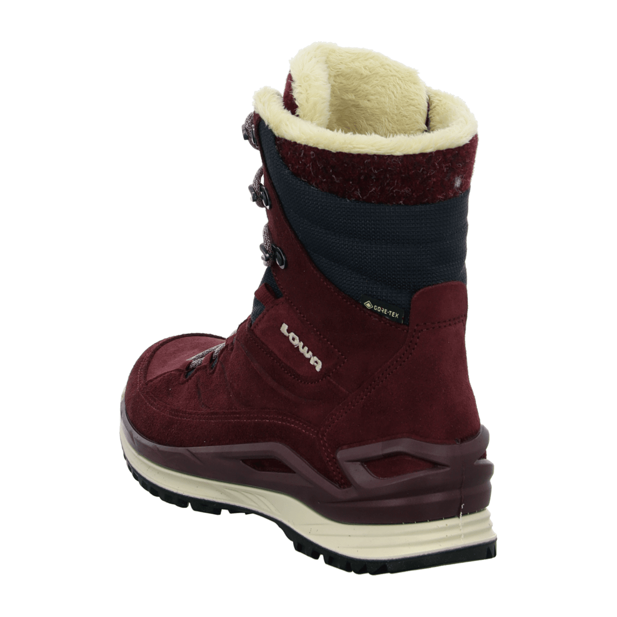 LOWA Calceta Evo GTX Women's High Boots - Waterproof Red Navy