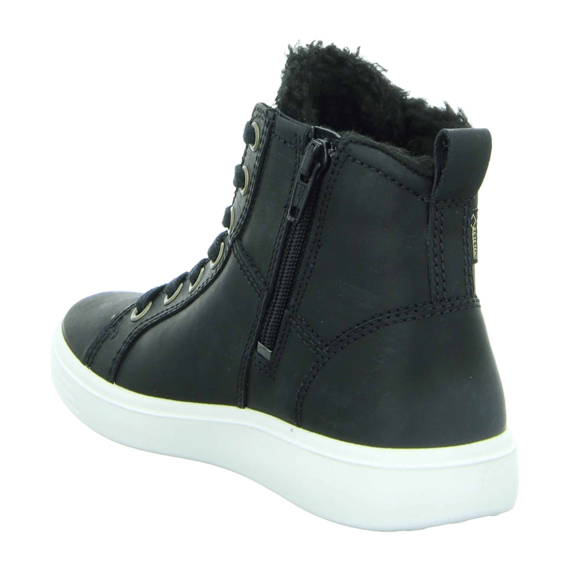 Ecco S7 Teen Black Sneakers for Kids - Durable & Stylish