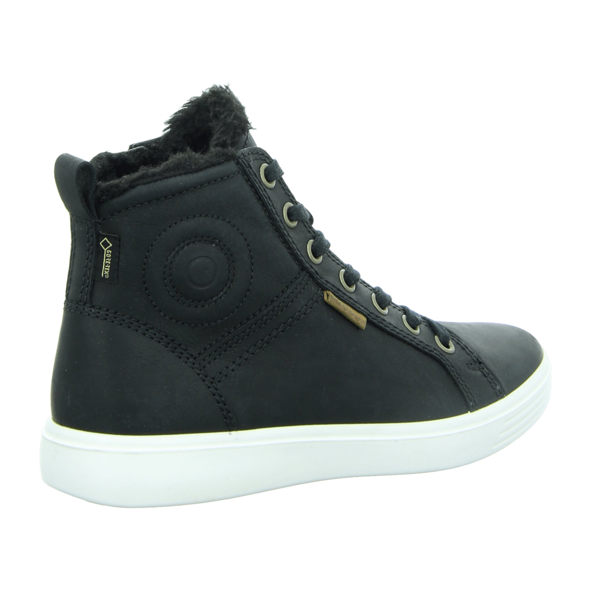 Ecco S7 Teen Black Sneakers for Kids - Durable & Stylish