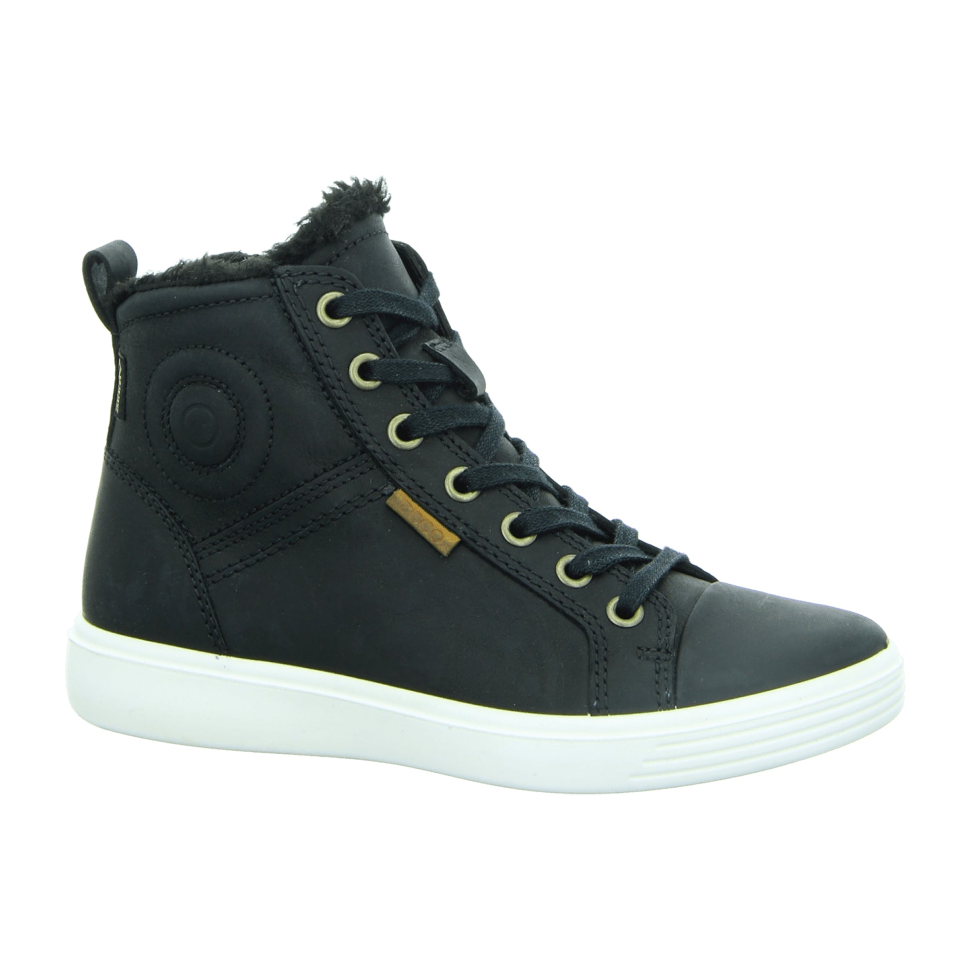 Ecco S7 Teen Black Sneakers for Kids - Durable & Stylish