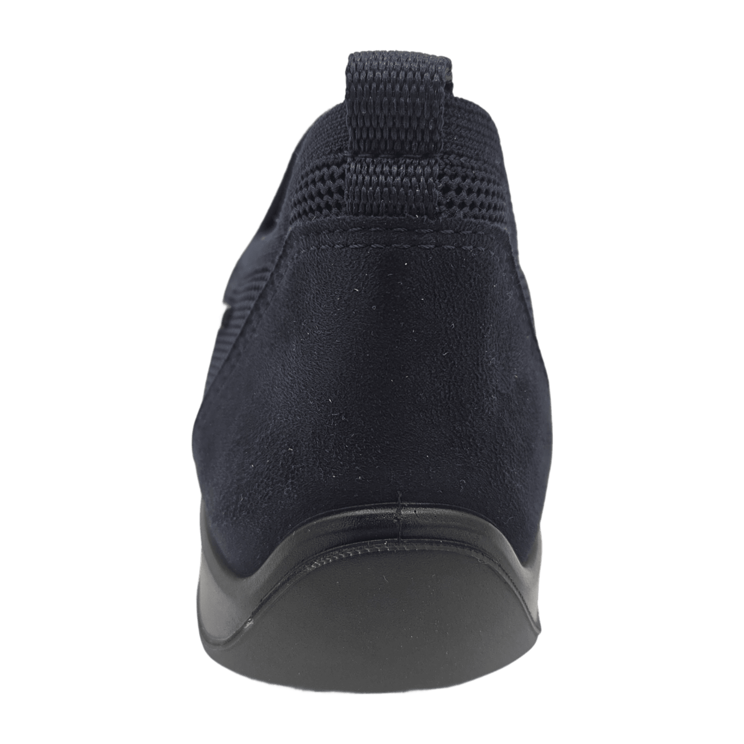 ARA LISBON Women's Slip-On Loafers in Black, Textile Upper with Synthetic Lining and Polyurethane Sole - Bartel-Shop