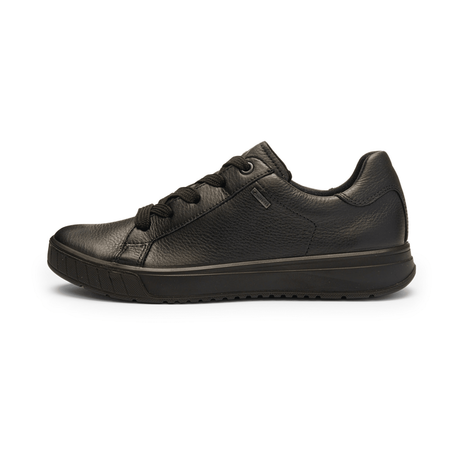 ARA ROM-GTX Women's Sneaker Boots in Smooth Leather, Black