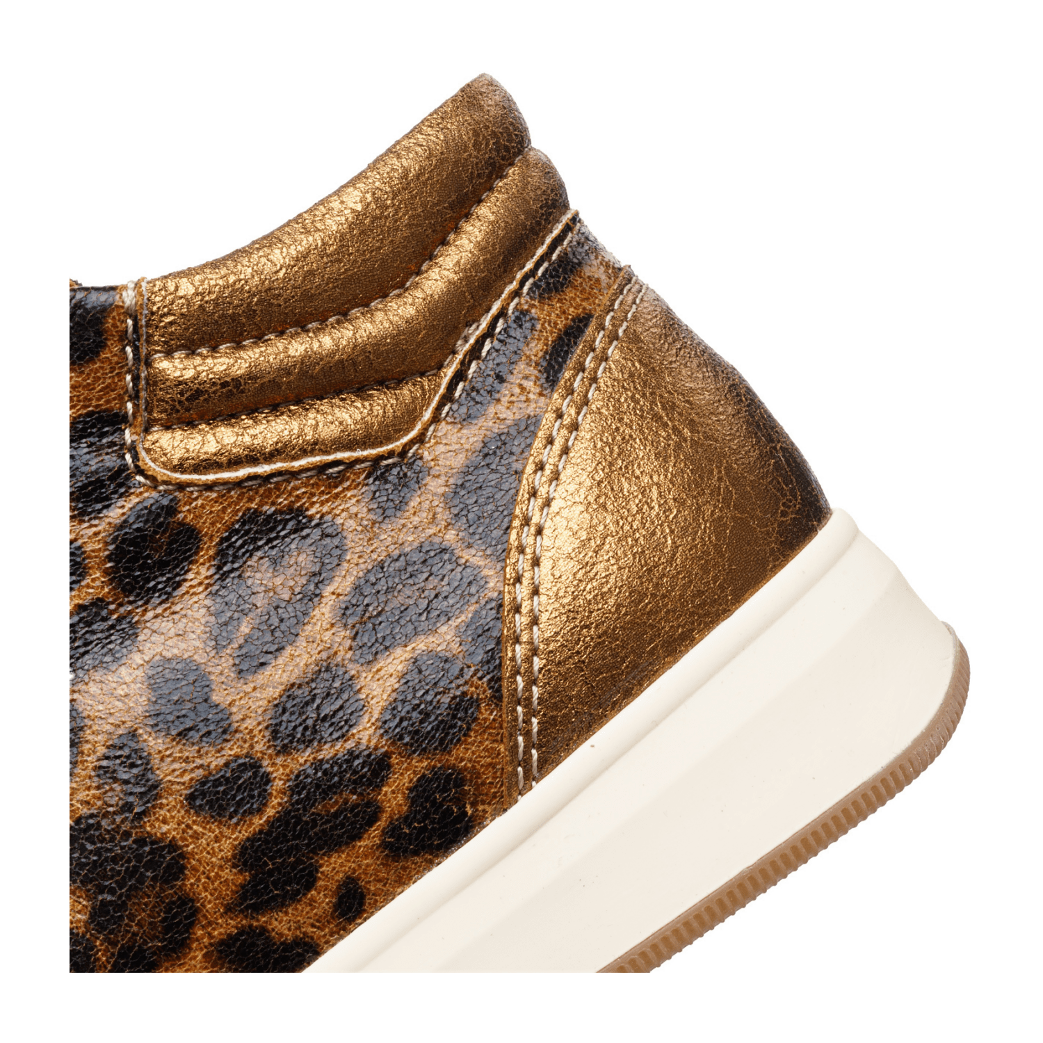 ARA ROM Women's Leather Sneakers in Brown with Lace-Up Closure and Round Toe