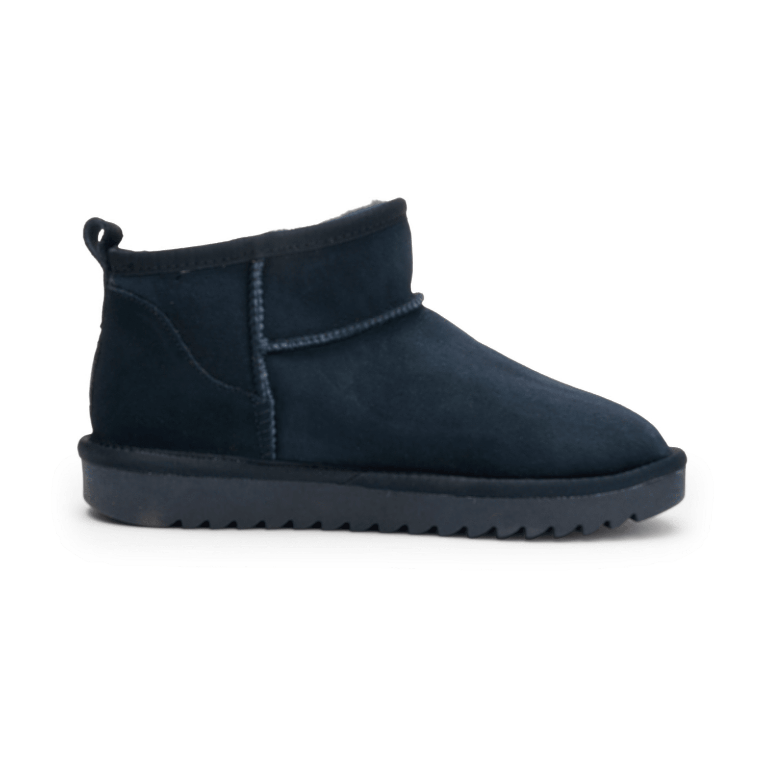 ARA Alaska Boots for Women in Ocean Blue - Classic Pull-On Boots with Wool Lining in Faux Suede - Bartel-Shop