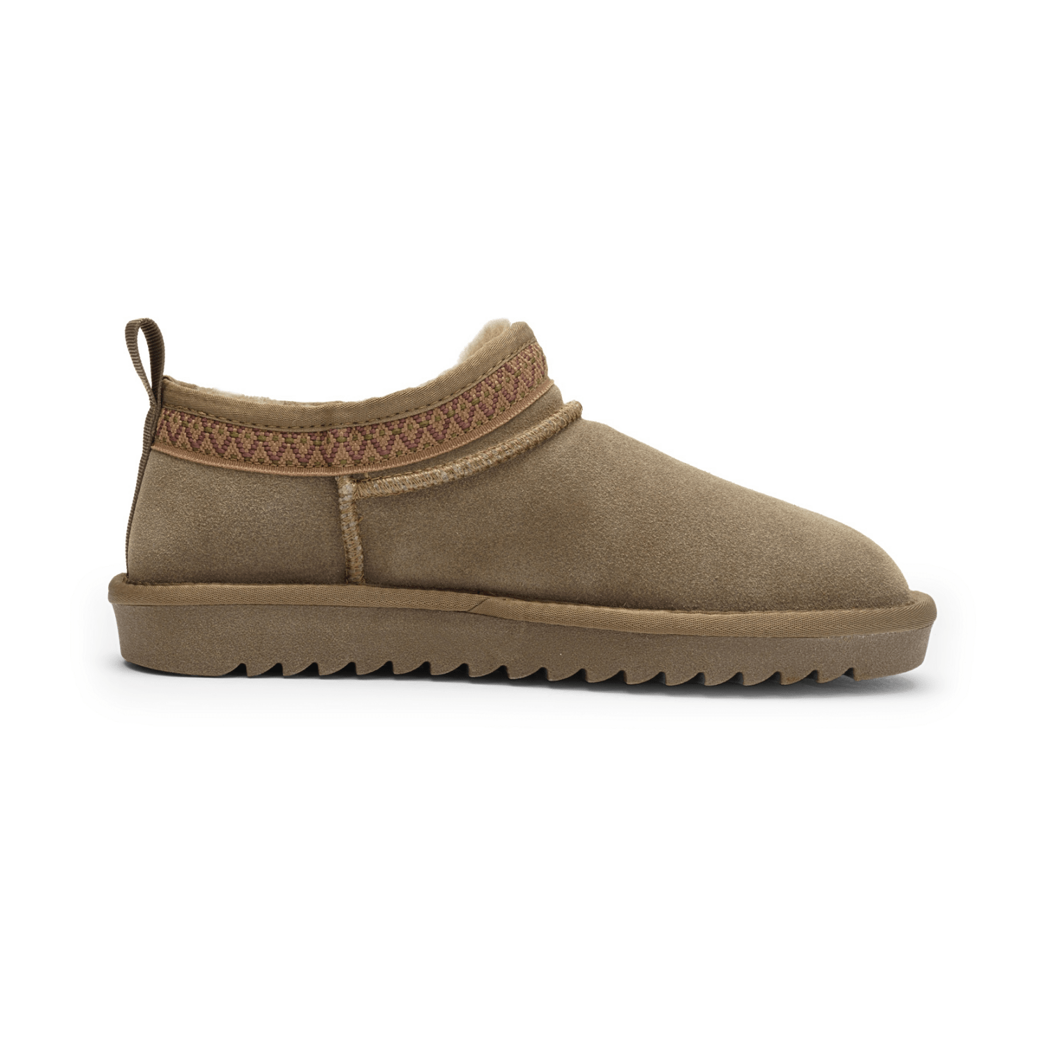 ARA Women's Alaska Pull-On Ankle Boots Faux Suede Classic Beige Warm Lined - Bartel-Shop