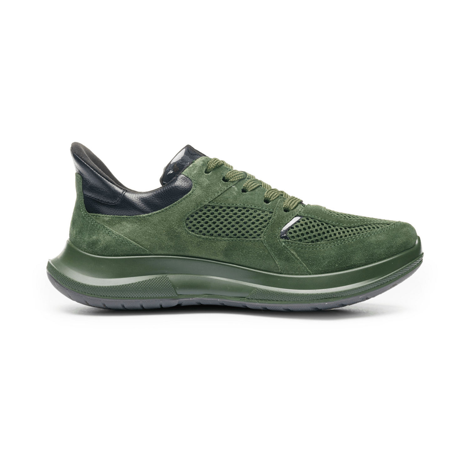 ARA Motion Sneaker Women's Lace-Up Shoes Green Cold Weather Lined with Removable Insole - Bartel-Shop
