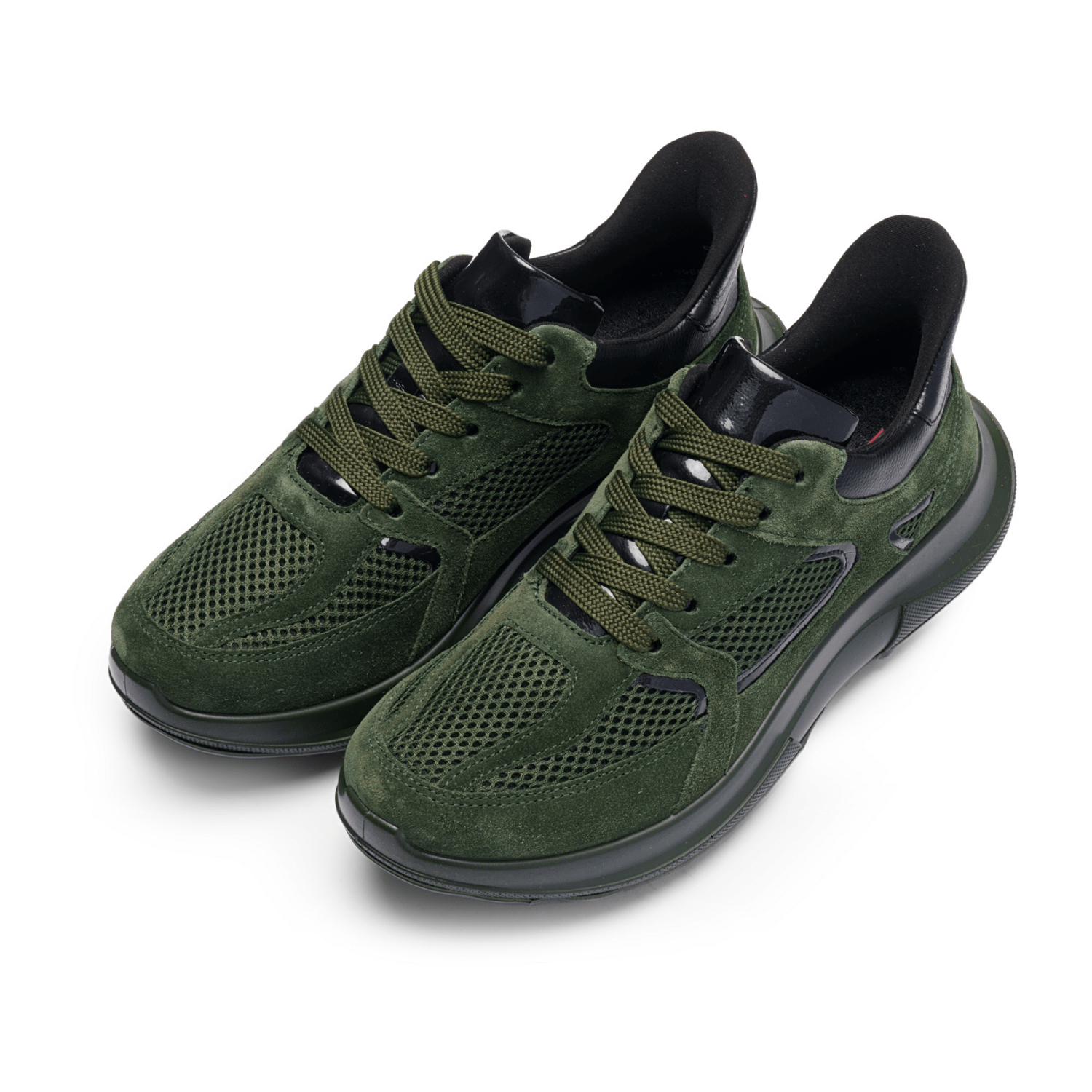 ARA Motion Sneaker Women's Lace-Up Shoes Green Cold Weather Lined with Removable Insole - Bartel-Shop