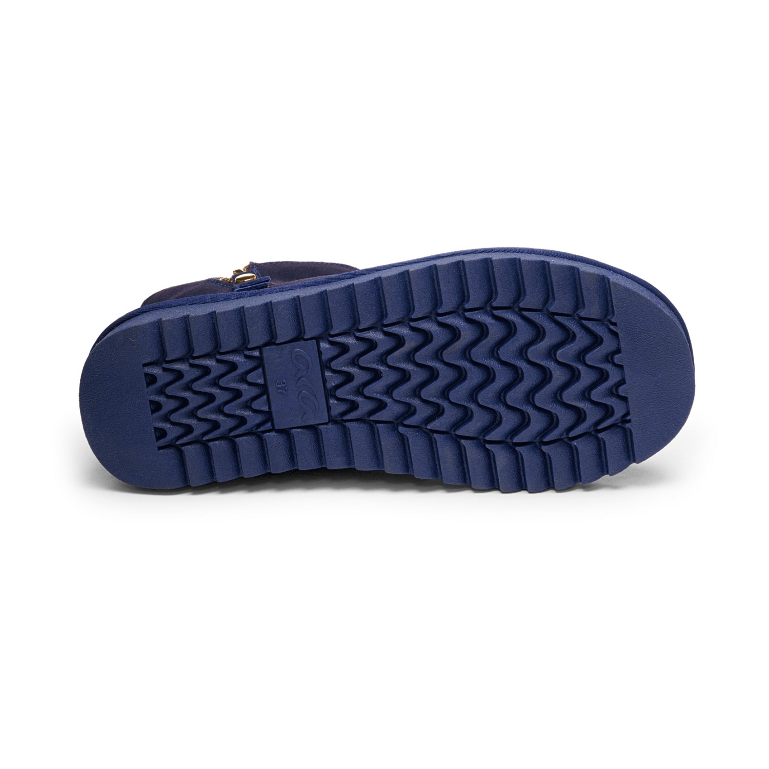 ARA Alaska Boots Women's Suede-Look Classic Pull-On Boots with Wool Lining in Ocean Blue - Bartel-Shop