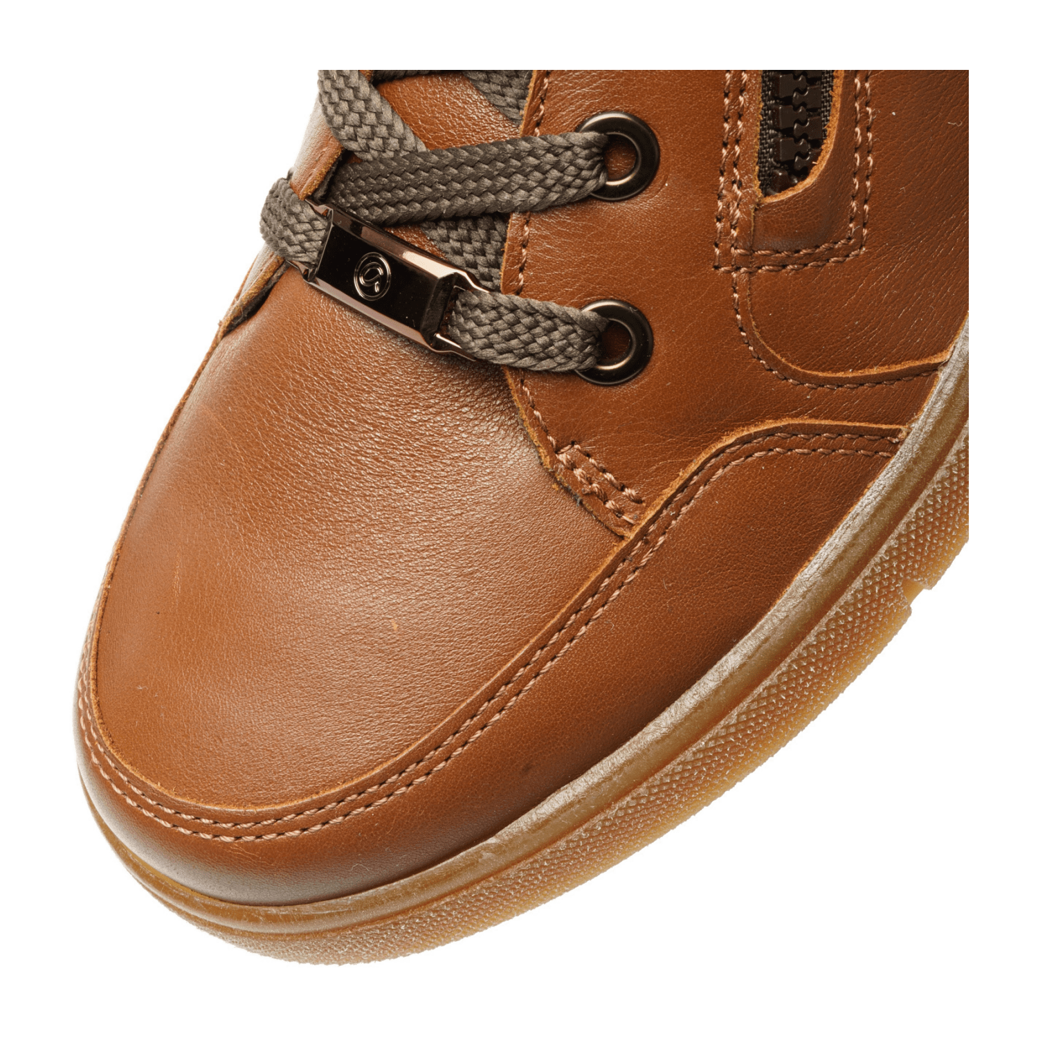 ARA Women's Boots with Zipper, Brown, Warm Lined, Round Toe, Rubber Sole - Bartel-Shop