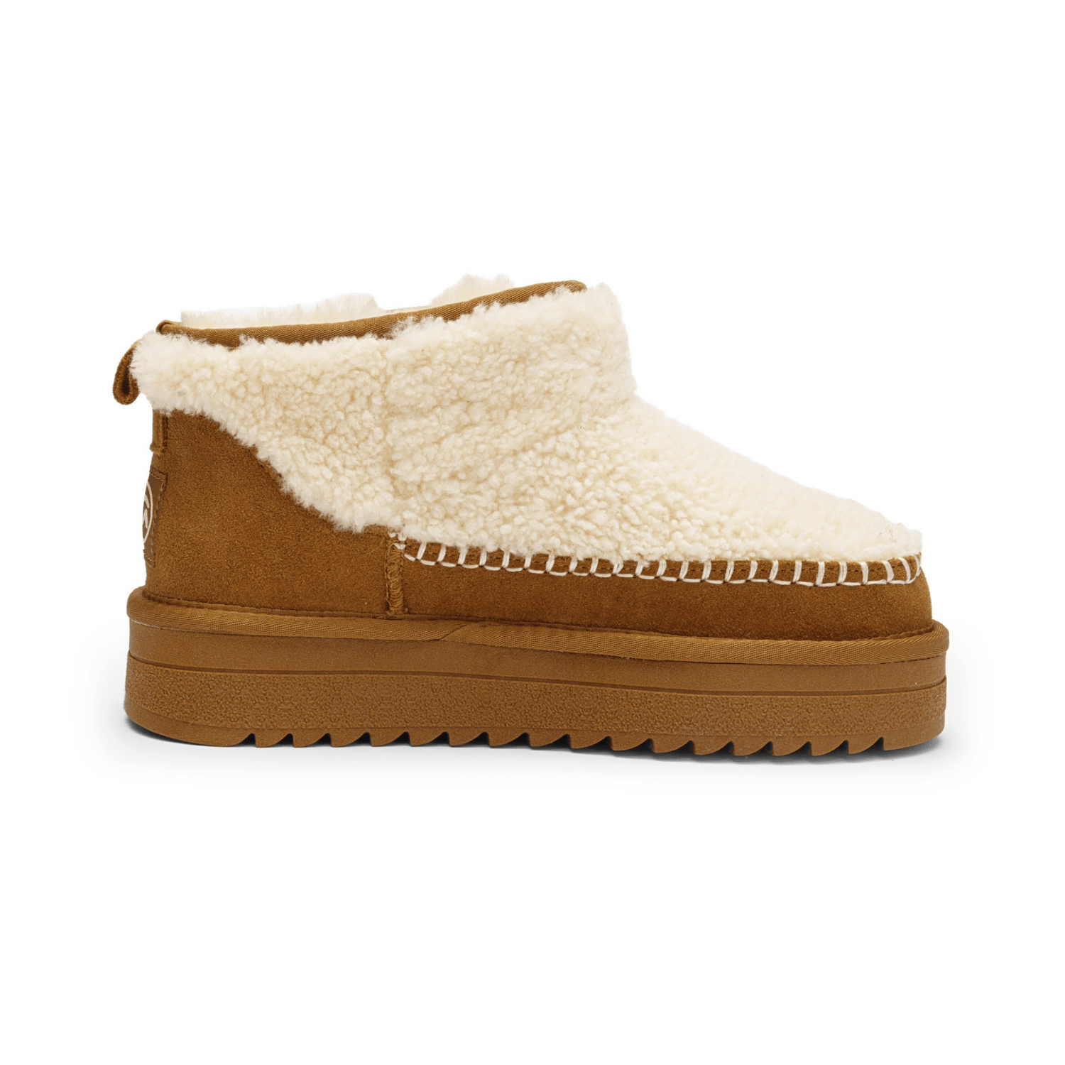 ARA Women's ARKTIS Suede-Look Ankle Boots with Wool Lining Classic Pull-On Boots in Brown - Bartel-Shop