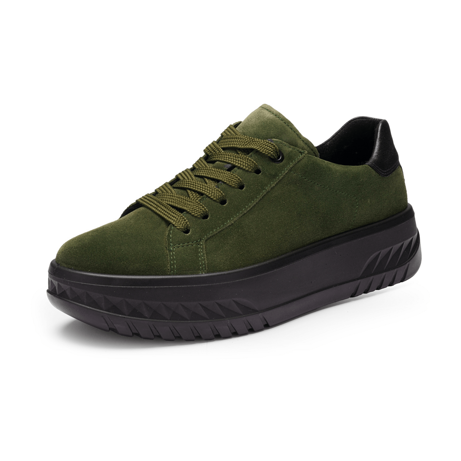 ARA Monaco Platform Shoes for Women in Green, Wide Fit (W) - Bartel-Shop
