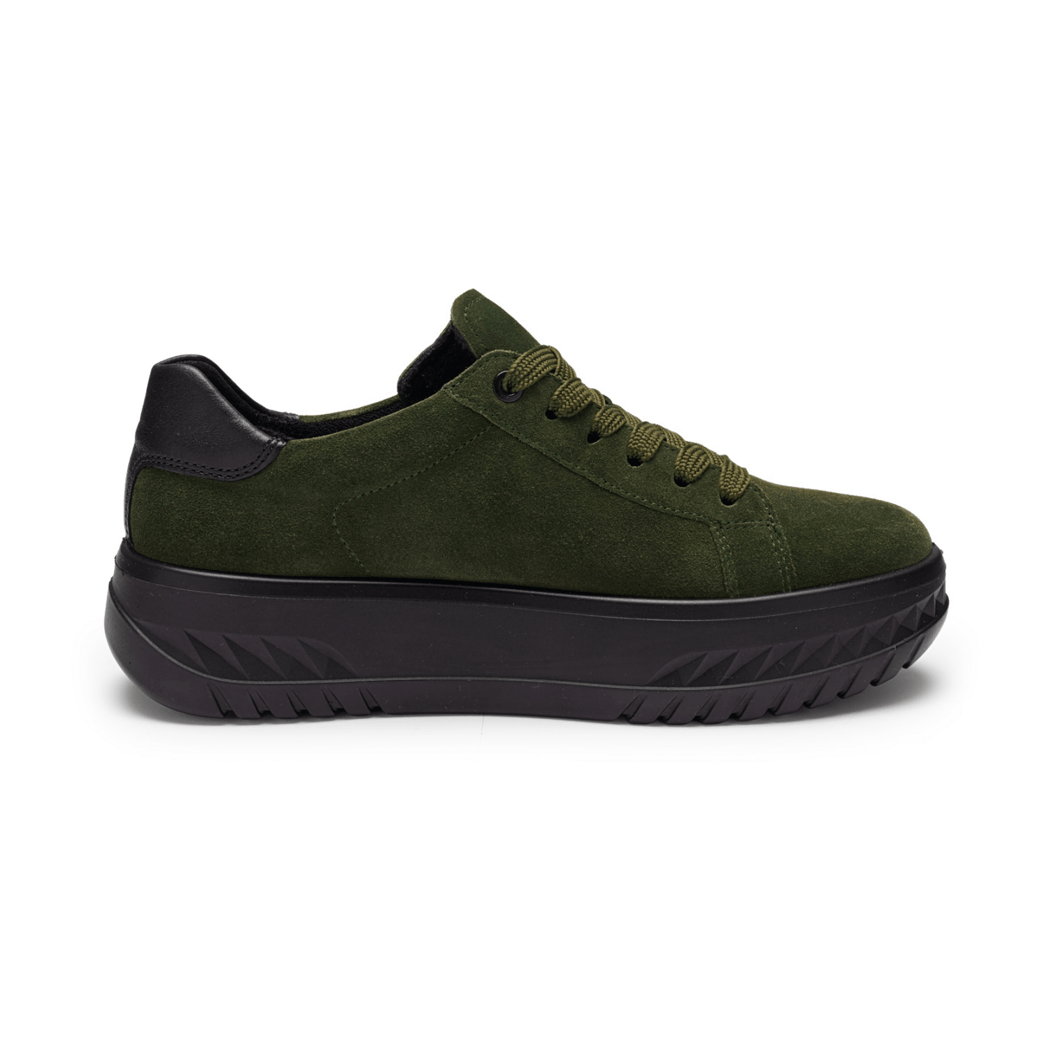 ARA Monaco Platform Shoes for Women in Green, Wide Fit (W) - Bartel-Shop
