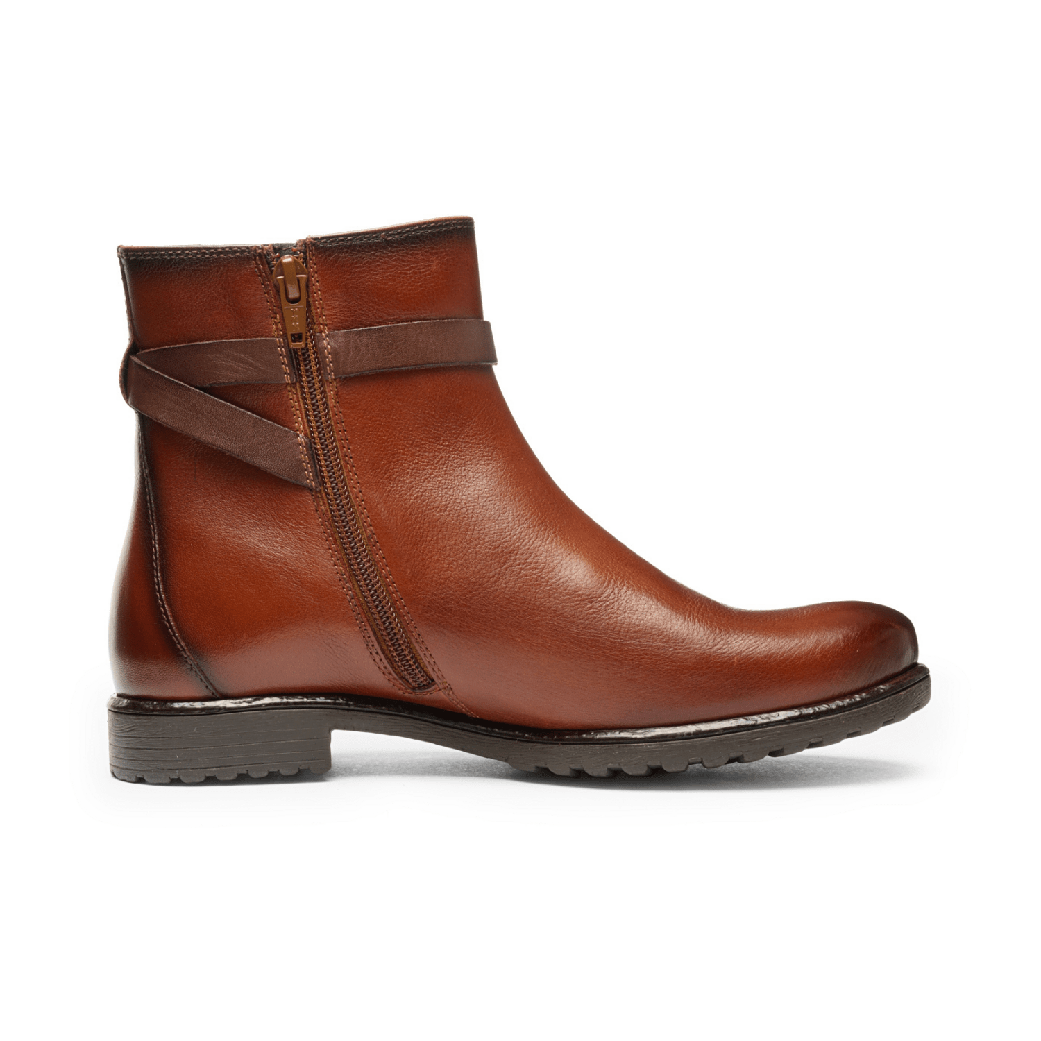 ARA LIVERPOOL G Women's Chelsea Boots Smooth Leather Brown with Shearling Lining Pull-On Ankle Boot Classic