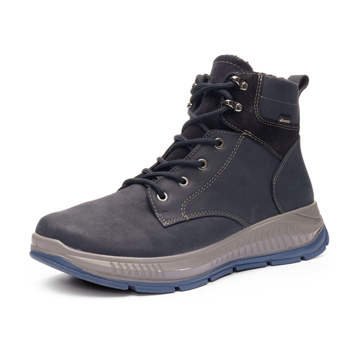 ARA Aldo Women's Blue Slip-On Boots - Bartel-Shop