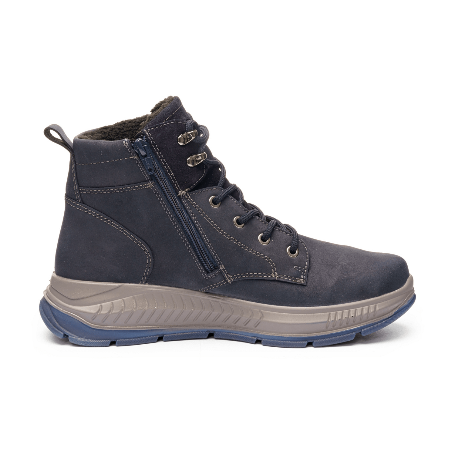 ARA Aldo Women's Blue Slip-On Boots - Bartel-Shop